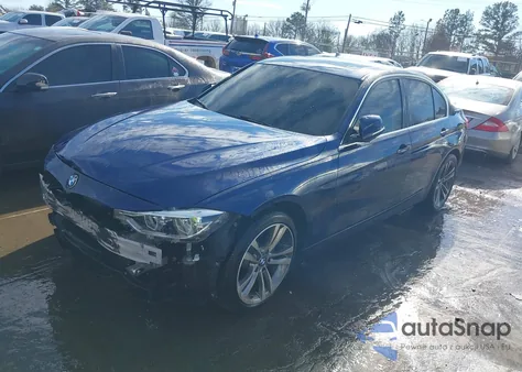 2016 BMW 328I from USA, damaged, VIN WBA8E9G53GNT42644